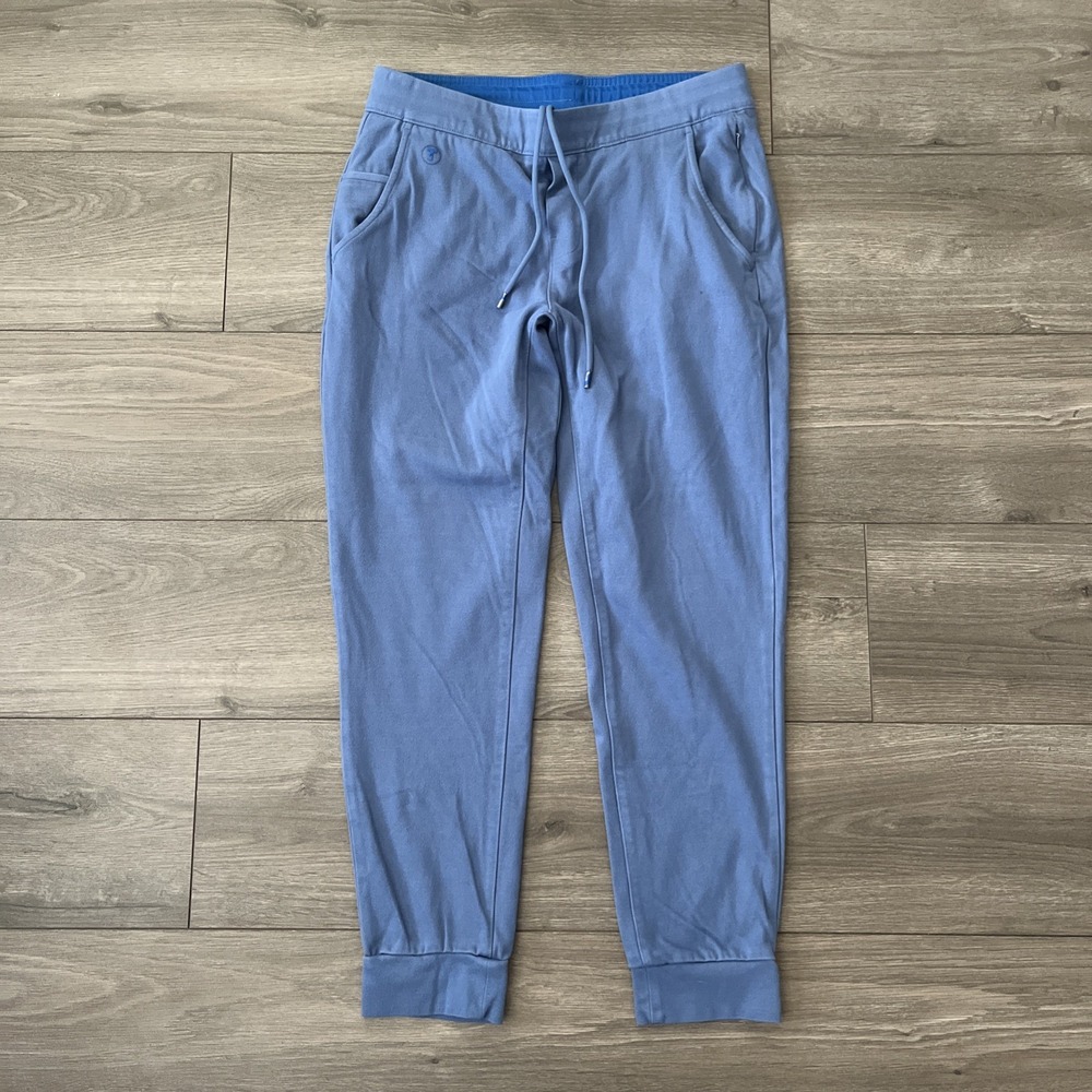 Twillory Jogger Sweatpants Mens M Blue Drawstring